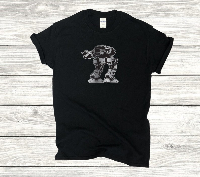 ED 209 Robocop - Adults Unisex T-Shirt - Skidmup